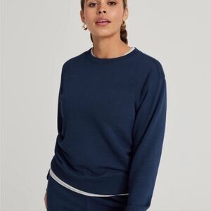 NWT, allbirds R&R Sweatshirt,Navy Night,Large
